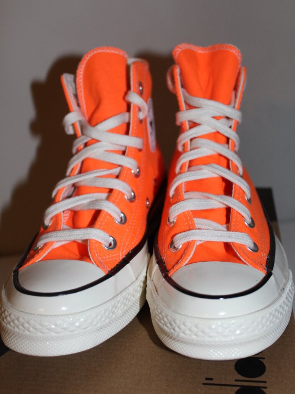 Converse Chuck 70 High 'Total Orange' 167700C Men's Size 5 Women's Size 7 NEW - Picture 4 of 6